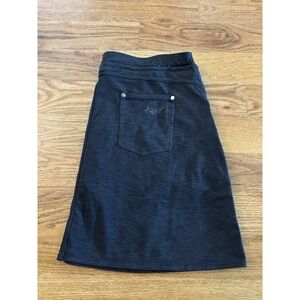 Kuhl Women's Mova Skort Skirt Quick Dry‎ Size Large Gray Black